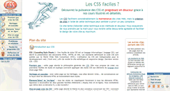 Desktop Screenshot of css-faciles.com